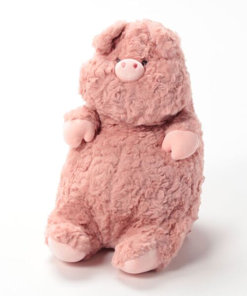 aimoha（アイモハ）の「ぬいぐるみクッション（クッション/クッションカバー・レディース・ホワイト/ピンク/グリーン/ブラック・FREE）」の4枚目の写真
