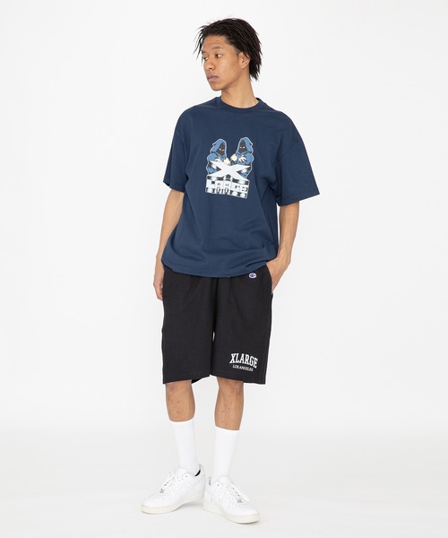 新品XLARGE×Championリバースウィーブ　ショーツL 楽天市場】エクストララージ チャンピオン コラボ 【XLARGE