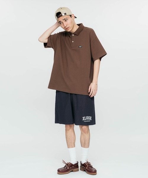 XLARGE×Champion　SWEAT SHORT PANTS Champion Men's Sweat Shorts Big & Tall Gym Athleticwear 2-Pocket