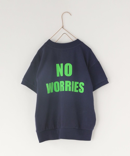 LOWRYS FARM（ローリーズファーム）の「ＵＳＡフロッキープリントＳＳ　960785（Tシャツ/カットソー・キッズ・ホワイト/ネイビー/グレー/イエロー・110cm/120cm/130cm/140cm/150cm）」の20枚目の写真