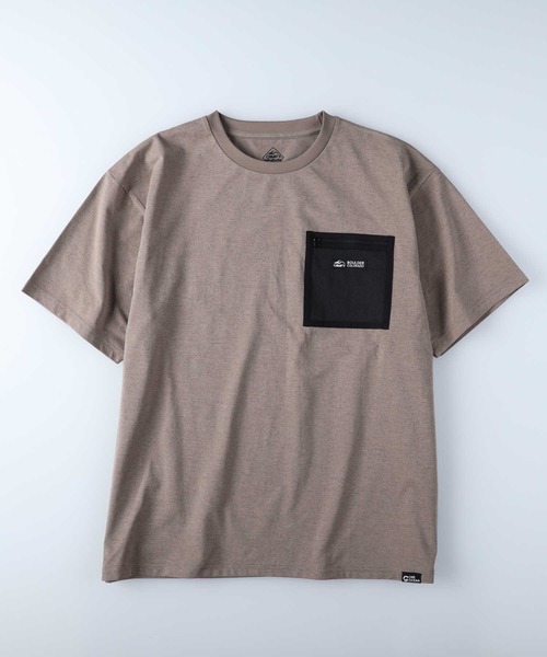CAMP7(キャンプセブン)の「CAMP7(キャンプ7)【水陸両用】半袖ポケット半袖Tシャツ(Tシャツ/カットソー・メンズ・グレー/サックスブルー/オレンジ/ホワイト/ブラック/ベージュ・S/L/M/XL)」の14枚目の写真