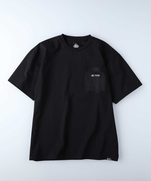 CAMP7(キャンプセブン)の「CAMP7(キャンプ7)【水陸両用】半袖ポケット半袖Tシャツ(Tシャツ/カットソー・メンズ・グレー/サックスブルー/オレンジ/ホワイト/ブラック/ベージュ・S/L/M/XL)」の13枚目の写真