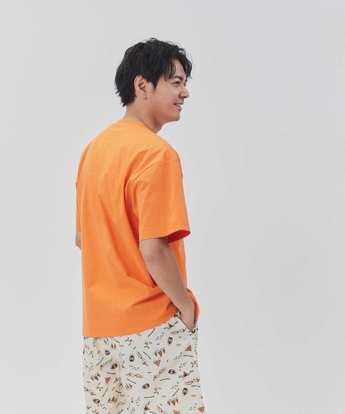 CAMP7(キャンプセブン)の「CAMP7(キャンプ7)【水陸両用】半袖ポケット半袖Tシャツ(Tシャツ/カットソー・メンズ・グレー/サックスブルー/オレンジ/ホワイト/ブラック/ベージュ・S/L/M/XL)」の11枚目の写真