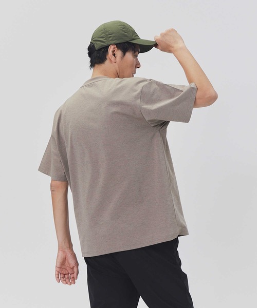 CAMP7(キャンプセブン)の「CAMP7(キャンプ7)【水陸両用】半袖ポケット半袖Tシャツ(Tシャツ/カットソー・メンズ・グレー/サックスブルー/オレンジ/ホワイト/ブラック/ベージュ・S/L/M/XL)」の9枚目の写真