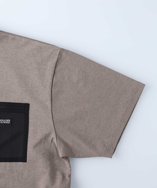 CAMP7(キャンプセブン)の「CAMP7(キャンプ7)【水陸両用】半袖ポケット半袖Tシャツ(Tシャツ/カットソー・メンズ・グレー/サックスブルー/オレンジ/ホワイト/ブラック/ベージュ・S/L/M/XL)」の21枚目の写真
