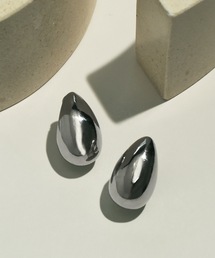 GOLDY | プランプ メタル ドロップ イヤリング(イヤリング)