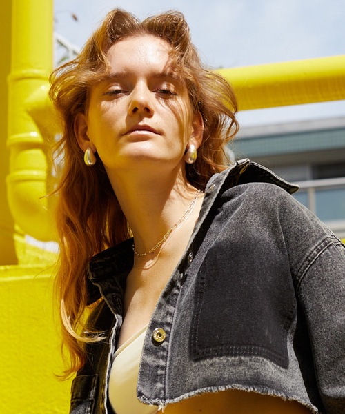 GOLDY（ゴールディ）の「プランプ メタル ドロップ イヤリング（イヤリング・レディース・シルバー/ゴールド系その他/シルバー系その他/ゴールド・FREE）」の11枚目の写真