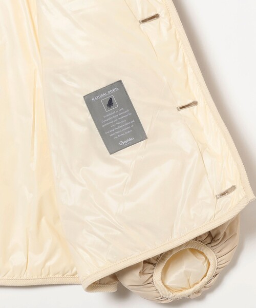GYMPHLEX / パフスリーブ キルティング ダウン ジャケット
