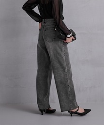 UR'S | ハイウエストデニムパンツ(デニムパンツ)