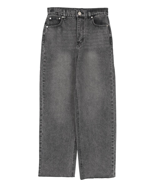 UR'S（ユアーズ）の「ﾊｲｳｴｽﾄﾃﾞﾆﾑﾊﾟﾝﾂ（デニムパンツ・レディース・ブルー/ライトブルー/ブラック・S/M）」の4枚目の写真