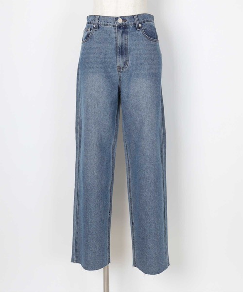 UR'S（ユアーズ）の「ﾊｲｳｴｽﾄﾃﾞﾆﾑﾊﾟﾝﾂ（デニムパンツ・レディース・ブルー/ライトブルー/ブラック・S/M）」の14枚目の写真