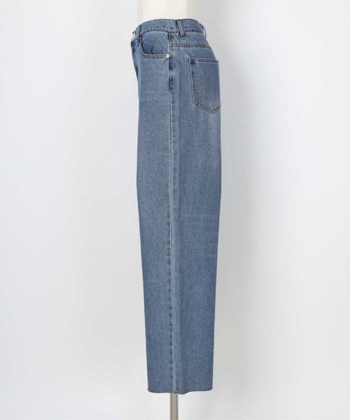 UR'S（ユアーズ）の「ﾊｲｳｴｽﾄﾃﾞﾆﾑﾊﾟﾝﾂ（デニムパンツ・レディース・ブルー/ライトブルー/ブラック・S/M）」の15枚目の写真