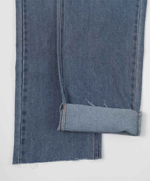 UR'S（ユアーズ）の「ﾊｲｳｴｽﾄﾃﾞﾆﾑﾊﾟﾝﾂ（デニムパンツ・レディース・ブルー/ライトブルー/ブラック・S/M）」の20枚目の写真