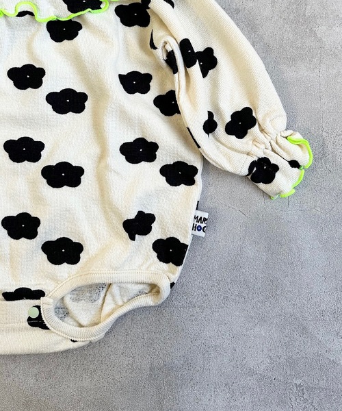 HOGAN RANCH WEAR(ホーガンランチウエア)の「パイルビックカラーボディシャツ(70~80cm)(肌着・キッズ・クリーム/オレンジ/ネイビー・70/80)」の6枚目の写真