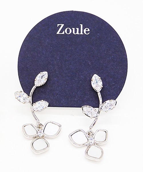 Zoule(ゾーラ)の「Zoule ゾーラ:vicia ビシア ピアス(ピアス(両耳用)・レディース・シルバー/ゴールド・FREE)」の3枚目の写真