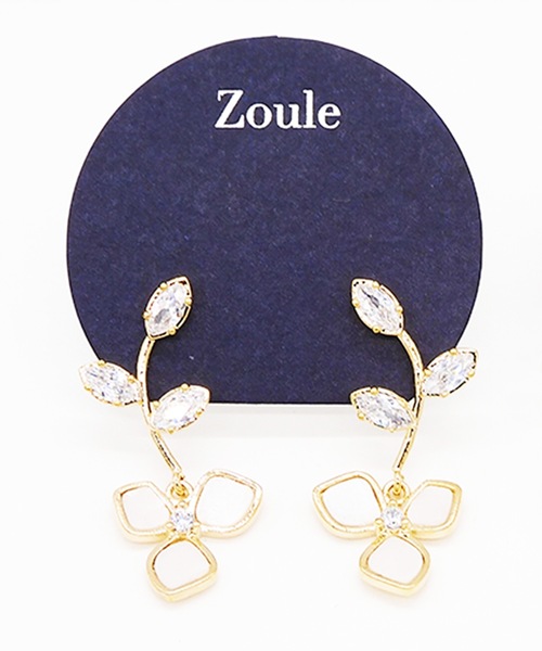 Zoule(ゾーラ)の「Zoule ゾーラ:vicia ビシア ピアス(ピアス(両耳用)・レディース・シルバー/ゴールド・FREE)」の4枚目の写真
