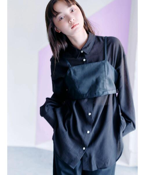 KBF（ケイビーエフ）の「KBF 2WAY合成皮革ジャンスカ（ジャンパースカート・レディース・その他6/ブラック・FREE）」の15枚目の写真