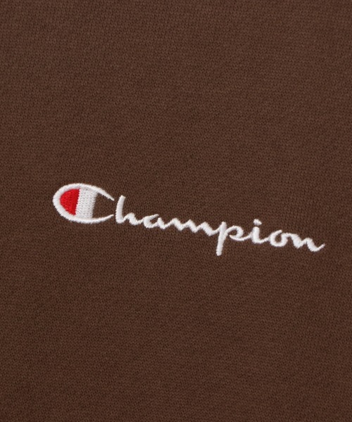 Champion(チャンピオン)の「【Champion/チャンピオン】キッズ ベーシック クルーネックスウェットシャツ(スウェット・キッズ・ブラック/バーガンディー/ネイビー/オートミール/ダークグリーン/グレー/オリーブ/ブラウン・140/100/160/120/110/150/130)」の15枚目の写真