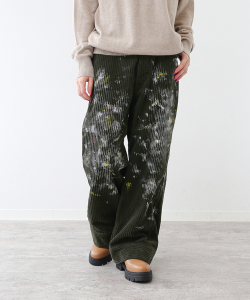 UNFOLLOW（アンフォロー）の「【FOLL / フォル】handmake atelier trouser（その他パンツ・メンズ・カーキ・3/2）」の21枚目の写真