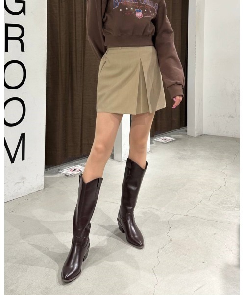 3.3 Field Trip （3.3フィールドトリップ）の「3.3 Field Trip／ロングウエスタンブーツ（ブーツ・レディース・ブラウン/ブラック・LARGE/SMALL/MEDIUM）」の3枚目の写真