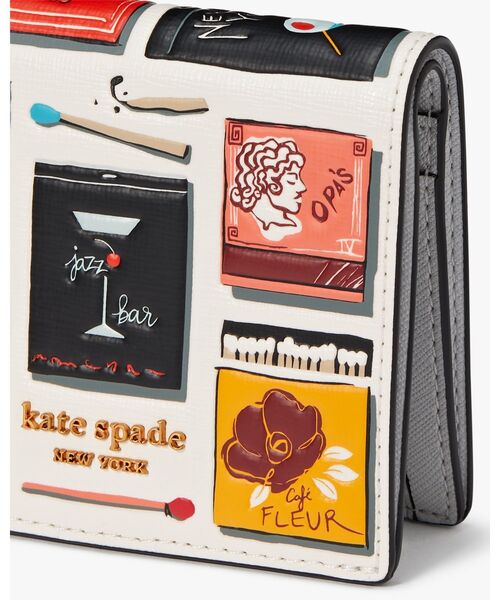 kate spade new york（ケイトスペード ニューヨーク）の「モーガン マッチボックス エンボス スモール バイフォールド ウォレット（財布・レディース・その他・ONESIZE）」の4枚目の写真