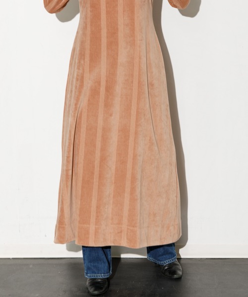 MILLER（ミラー）の「Robert P'miller Velor OP（ワンピース・レディース・ネイビー/ベージュ/アイボリー・FREE）」の5枚目の写真