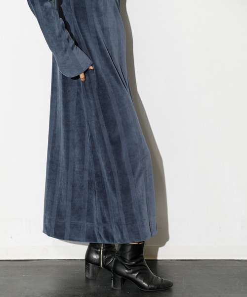 MILLER（ミラー）の「Robert P'miller Velor OP（ワンピース・レディース・ネイビー/ベージュ/アイボリー・FREE）」の11枚目の写真