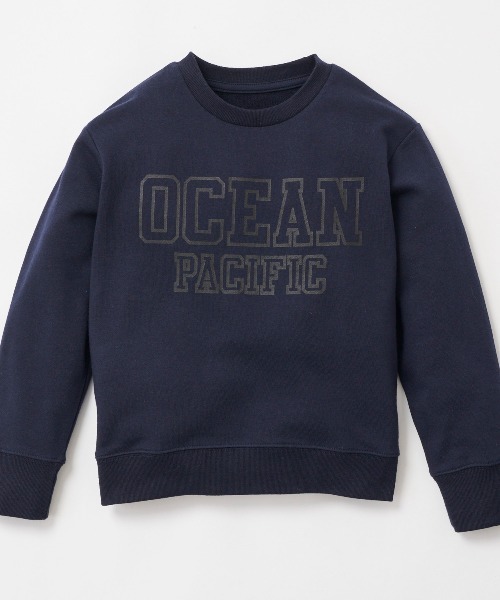 Ocean Pacific(オーシャンパシフィック)の「【OP:オーピー】キッズロゴクルースウェット カレッジ トレーナー 親子でお揃い(スウェット・キッズ・ヘザーグレー/ネイビー/チャコールグレー・150/130/140/160/110/120)」の11枚目の写真