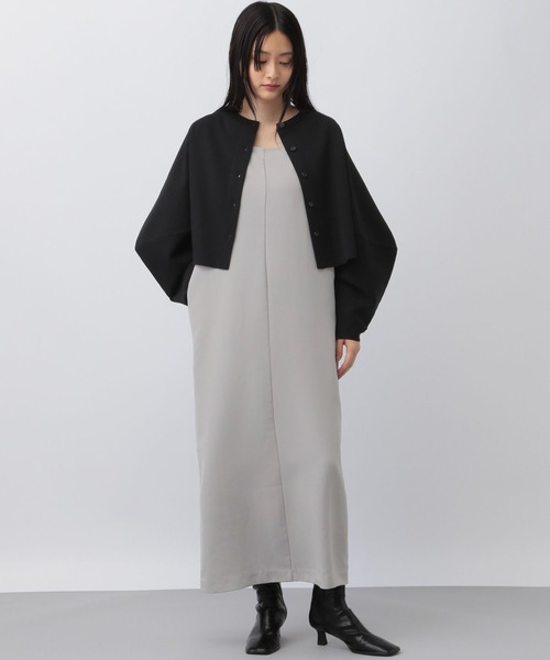 A part by（アパートバイ）の「ニット＊キャミワンピース（ワンピース・レディース・アイボリー/グリーン/ブラック・FREE）」の10枚目の写真