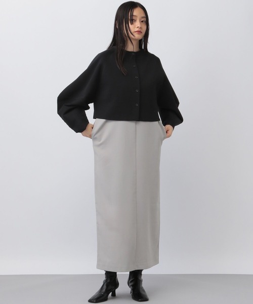 A part by（アパートバイ）の「ニット＊キャミワンピース（ワンピース・レディース・アイボリー/グリーン/ブラック・FREE）」の11枚目の写真