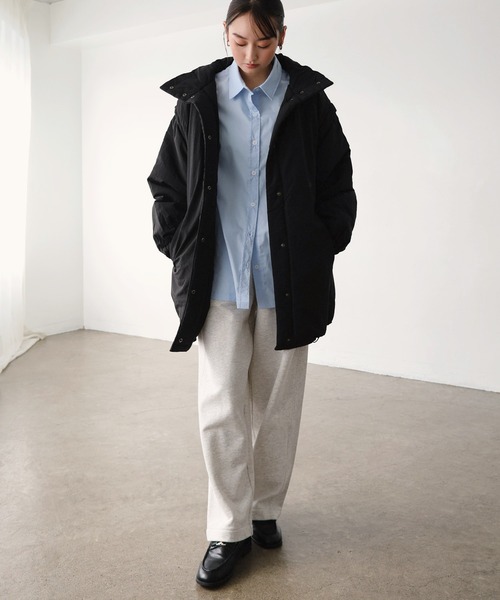 2wayボリューム中綿ダウンジャケット/ベスト（ダウンジャケット/コート