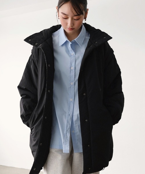 2wayボリューム中綿ダウンジャケット/ベスト（ダウンジャケット/コート