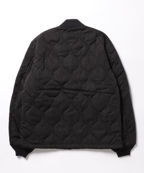 Alpha Industries（アルファインダストリーズ）の「【ALPHA】キルティングジャケット（ミリタリージャケット・メンズ・ブラック/オリーブ・L/XL/M）」の3枚目の写真