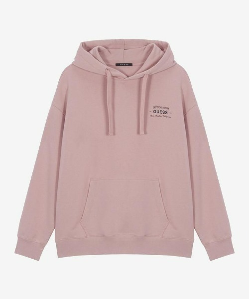 Guess（ゲス）の「Back Print Logo Hoodie パーカー（パーカー・メンズ・ピンク/ベージュ/ブラック・SMALL/MEDIUM/LARGE/X-LARGE）」の11枚目の写真