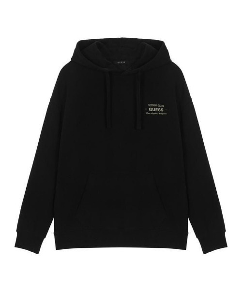 Guess（ゲス）の「Back Print Logo Hoodie パーカー（パーカー・メンズ・ピンク/ベージュ/ブラック・SMALL/MEDIUM/LARGE/X-LARGE）」の13枚目の写真
