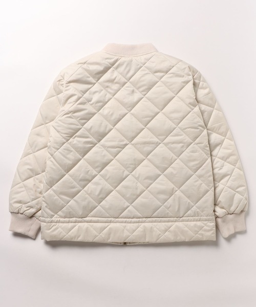 Arnold Palmer(アーノルドパーマー)の「キルティング ギャザーヘム ミリタリージャケット(ミリタリージャケット・レディース・アイボリー/ブラック/カーキ・M/S/L)」の18枚目の写真