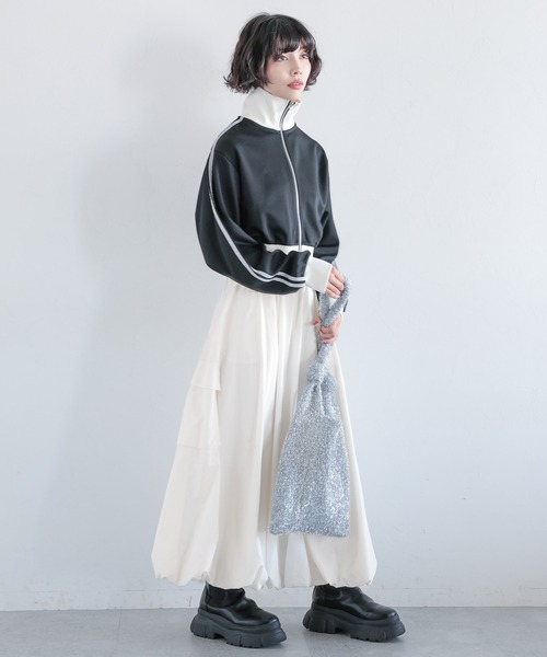 PAGEBOY（ページボーイ）の「バルーンカーゴスカート（スカート・レディース・オフホワイト/ブラック・FREE）」の21枚目の写真