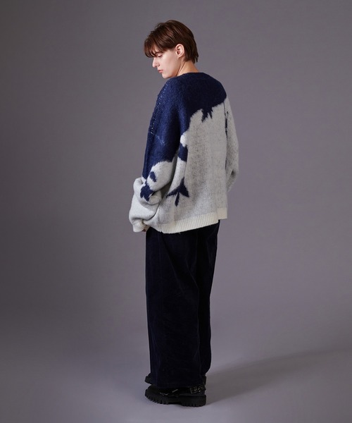 ONCILY（オンシェリー）の「BOTANICAL SHAGGY KNIT / シャギー