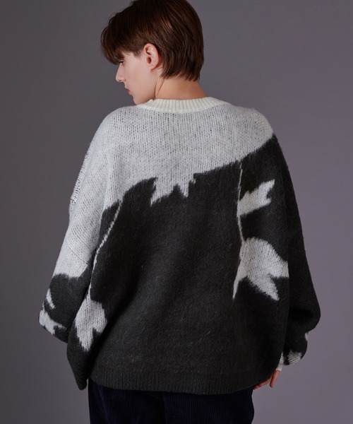 ONCILY（オンシェリー）の「BOTANICAL SHAGGY KNIT / シャギー 