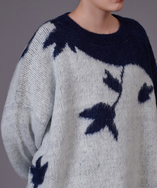 ONCILY（オンシェリー）の「BOTANICAL SHAGGY KNIT / シャギー 