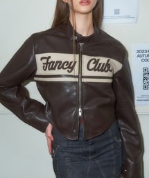 FANCY CLUB | NASTY FANCY CLUB／BIKEレザー ジャケット 2987709(ブルゾン)