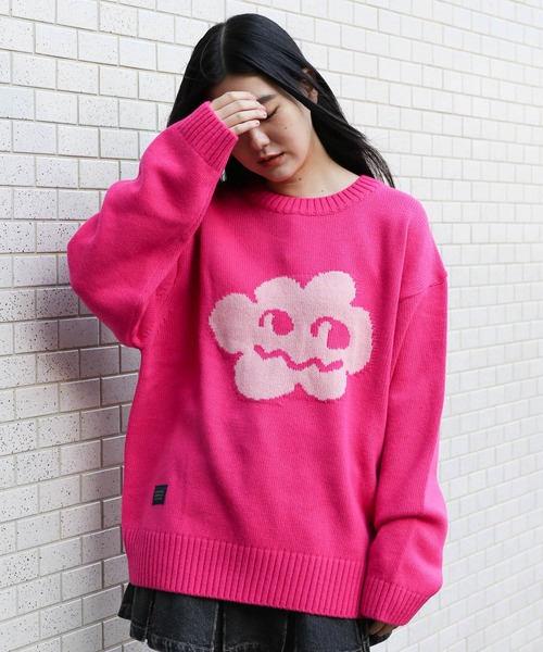 GROUNDWORK（グラウンドワーク）の「【UNISEX】GROUNDWORK／CLOUDニット 2985995（ニット/セーター・レディース・グレー/ピンク/イエロー/グリーン・MEDIUM/LARGE）」の11枚目の写真