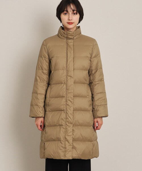 ALLIED FEATHER+DOWN（アライドフェザーダウン）の「◆ALLIED FEATHER DOWN （アライドフェザーダウン） 2WAYロングコート（S～L）（ダウンジャケット/コート・レディース・アイボリー/ブラック/キャメル・01/02/03）」の13枚目の写真