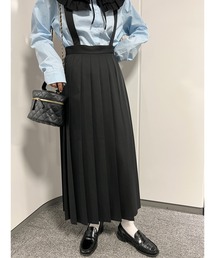 PHILLY | 【PHILLY】サス付き2WAYプリーツロングスカート(スカート)