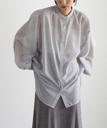 select MOCA | ストライプシアーボリュームスリーブシャツ(シャツ/ブラウス)