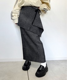 WHO'S WHO gallery | プレーティングニットスカート /セットアップ対応可(スカート)