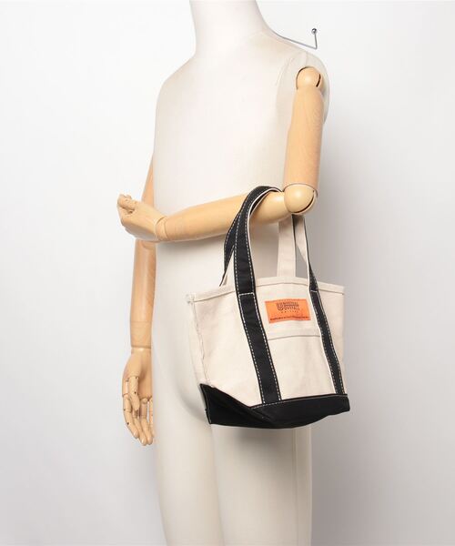UNIVERSAL OVERALL(ユニバーサルオーバーオール)の「UNIVERSAL OVERALL / UO TOTE BAG(S) / UVO-150(トートバッグ・レディース・グレー/ブラウン/パープル/ベージュ/ネイビー/ブラック・ONESIZE)」の10枚目の写真