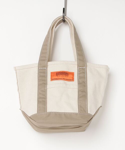 UNIVERSAL OVERALL(ユニバーサルオーバーオール)の「UNIVERSAL OVERALL / UO TOTE BAG(S) / UVO-150(トートバッグ・レディース・グレー/ブラウン/パープル/ベージュ/ネイビー/ブラック・ONESIZE)」の13枚目の写真