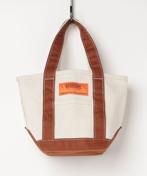 UNIVERSAL OVERALL(ユニバーサルオーバーオール)の「UNIVERSAL OVERALL / UO TOTE BAG(S) / UVO-150(トートバッグ・レディース・グレー/ブラウン/パープル/ベージュ/ネイビー/ブラック・ONESIZE)」の14枚目の写真