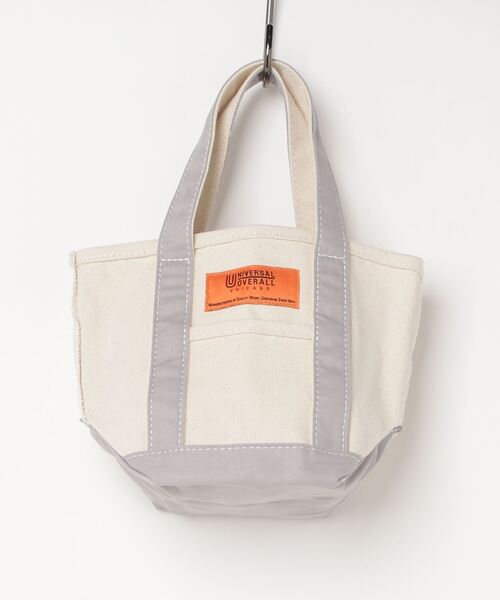 UNIVERSAL OVERALL(ユニバーサルオーバーオール)の「UNIVERSAL OVERALL / UO TOTE BAG(S) / UVO-150(トートバッグ・レディース・グレー/ブラウン/パープル/ベージュ/ネイビー/ブラック・ONESIZE)」の15枚目の写真